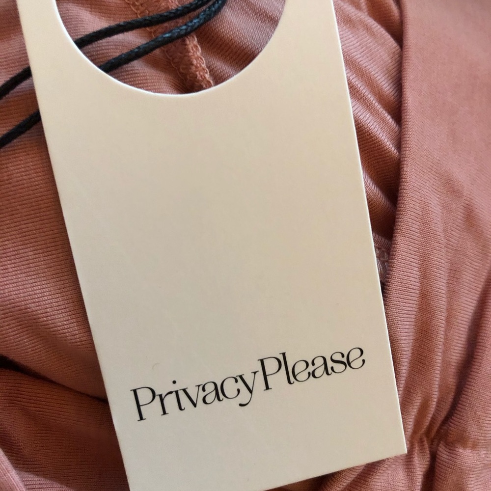 Privacy please revolve off shoulder dress NWT L - Picture 4 of 6